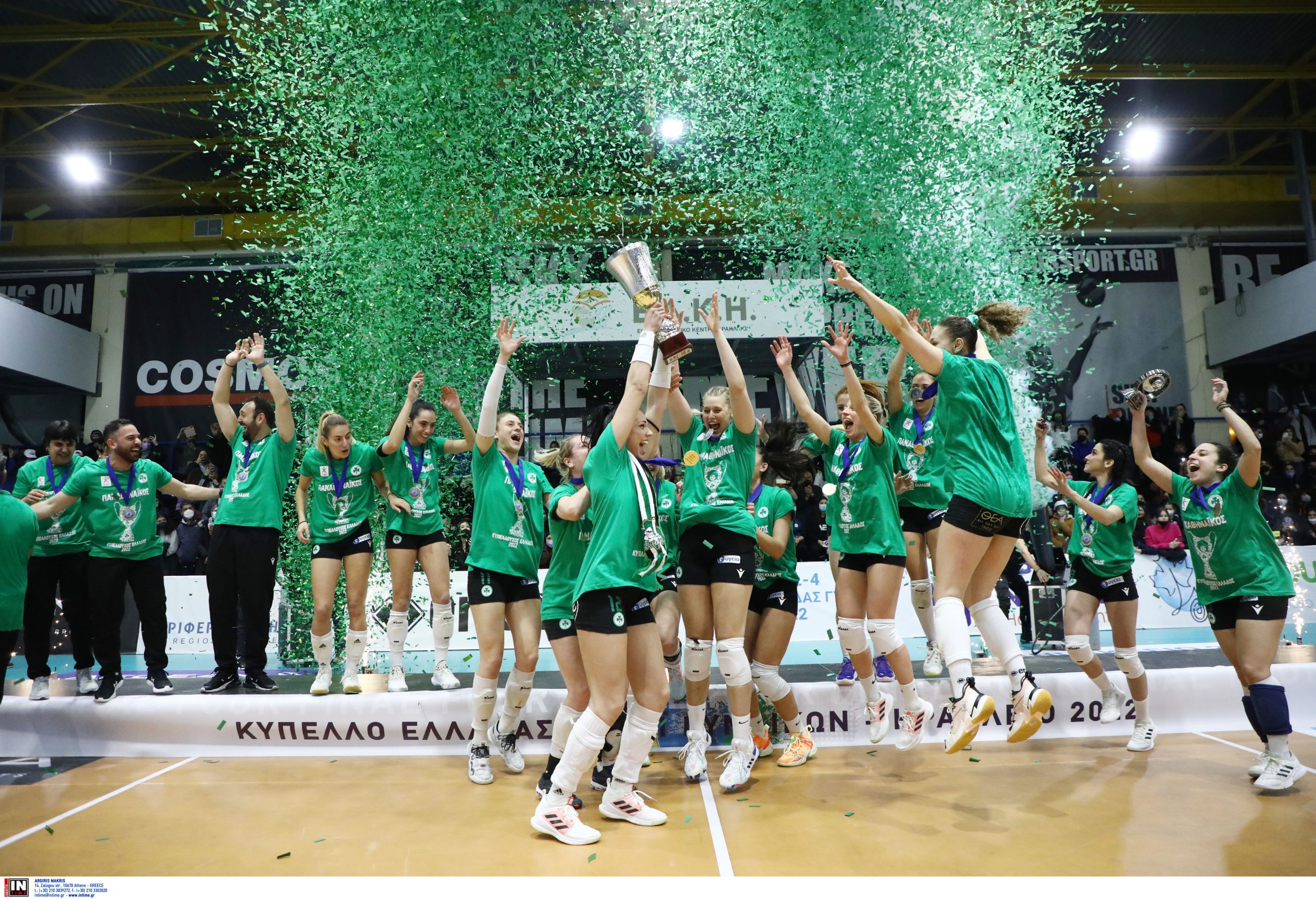 diakritisk kompression mel Panathinaikos regain Women's National Cup title in Greece after 12 years -  BVA