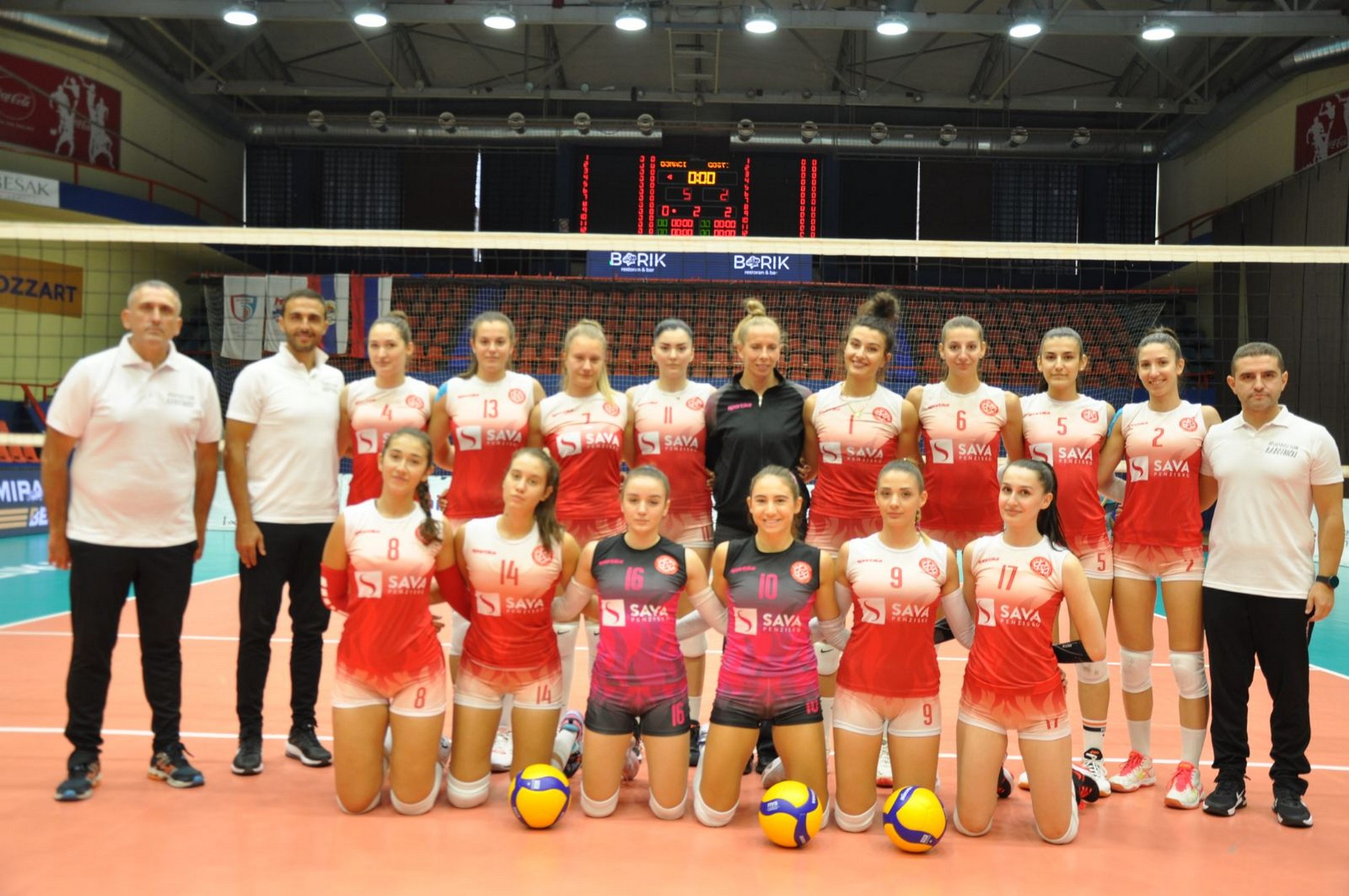 BVA CupW: PTT Sports Ankara and Partizan Efbet started competition with ...