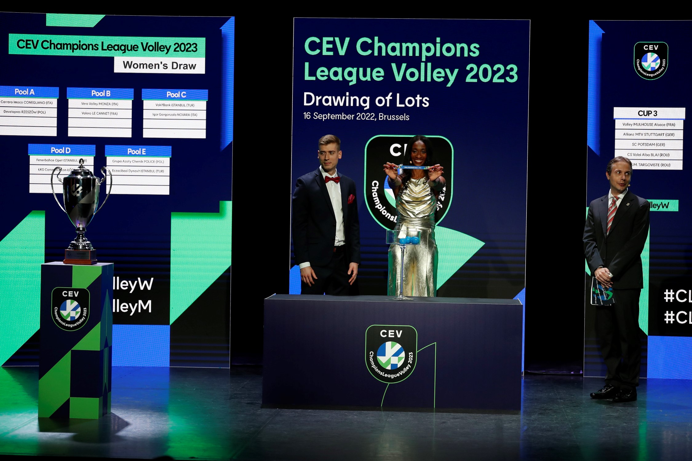 Drawing of Lots Sets Up Exciting CEV Champions League Volley 2023