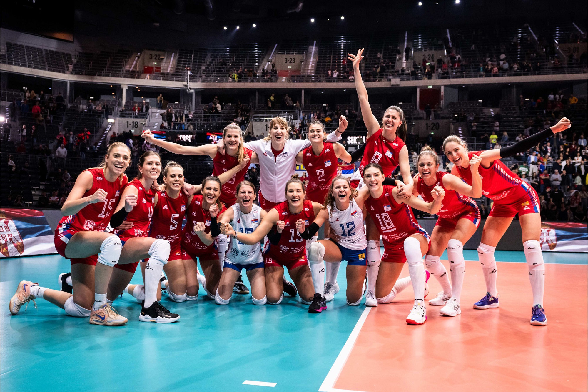 WorldofVolley :: SERBIAN SUPER CUP W: Crvena zvezda triumph in only  domestic competition in which they lacked trophy in club's 76-year history  - WorldOfVolley