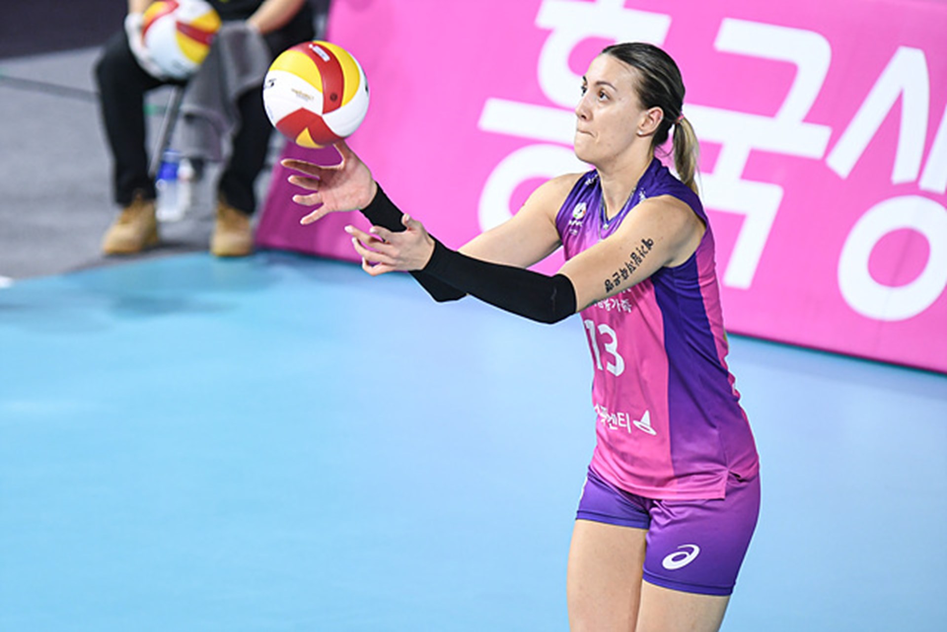 Jelena Mladenovic from Bosnia third-best scorer in the Korean League