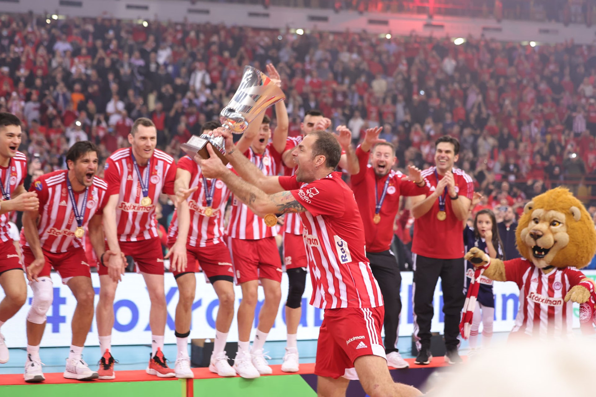 Olympiacos PIRAEUS are the CEV Challenge Cup champions
