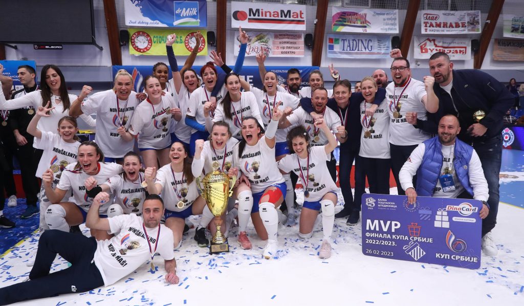 Partizan Efbet and ZOK UB crowned Serbian Cup winners BVA