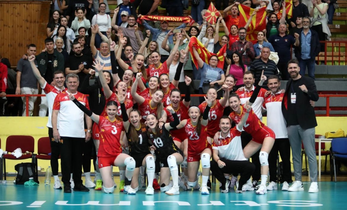 north macedonia cev golden league