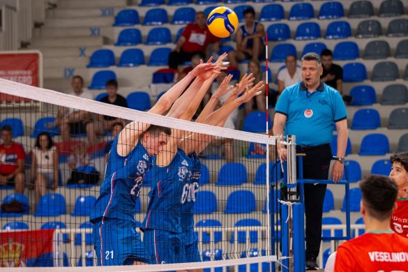 serbia bulgaria u18m balkan volleyball championship 09